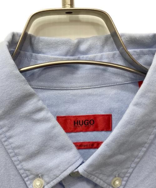 HUGO BOSS（ヒューゴ ボス）HUGO BOSS (ヒューゴ ボス) ボタンダウンシャツ スカイブルー サイズ:Sの古着・服飾アイテム