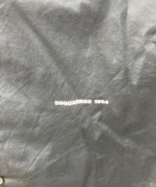 DSQUARED2（ディースクエアード）DSQUARED2 (ディースクエアード) オープンカラーシャツ ブラック サイズ:44の古着・服飾アイテム