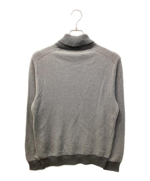 BROOKS BROTHERS（ブルックスブラザーズ）BROOKS BROTHERS (ブルックスブラザーズ) ショールカラーニット グレー サイズ:Sの古着・服飾アイテム