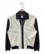 PAUL SMITHポールスミス）の古着「Combination Open Collar Shirt/コンビネーションオープンカラーシャツ」｜ブラック