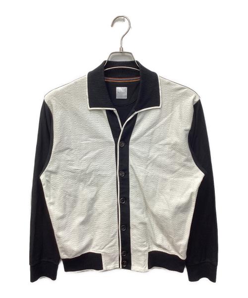 PAUL SMITH（ポールスミス）Paul Smith (ポールスミス) Combination Open Collar Shirt/コンビネーションオープンカラーシャツ ブラック サイズ:Mの古着・服飾アイテム