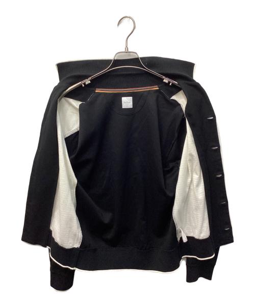PAUL SMITH（ポールスミス）Paul Smith (ポールスミス) Combination Open Collar Shirt/コンビネーションオープンカラーシャツ ブラック サイズ:Mの古着・服飾アイテム