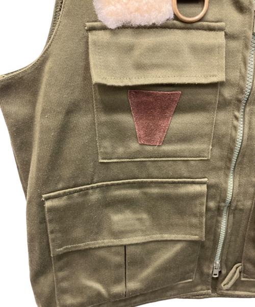 Barbour（バブアー）Barbour (バブアー) フィッシングベスト オリーブ サイズ:Mの古着・服飾アイテム