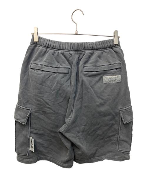 Aape BY A BATHING APE（エーエイプ バイ アベイシングエイプ）AAPE BY A BATHING APE (エーエイプ バイ アベイシングエイプ) Moonface sweat shorts / ムーンフェイススウェットハーフパンツ グレー サイズ:Sの古着・服飾アイテム