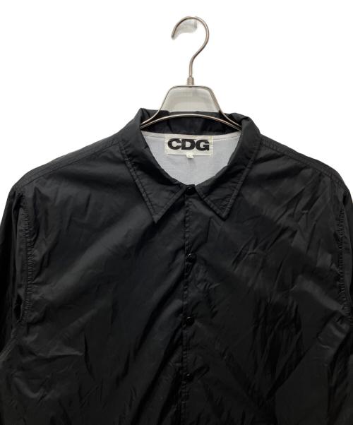 COMME des GARCONS（コムデギャルソン）COMME des GARCONS (コムデギャルソン) バックロゴコーチジャケット ブラック サイズ:Lの古着・服飾アイテム