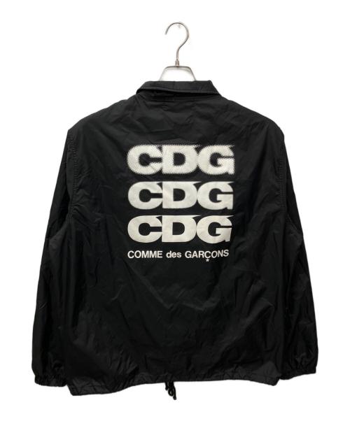 COMME des GARCONS（コムデギャルソン）COMME des GARCONS (コムデギャルソン) バックロゴコーチジャケット ブラック サイズ:Lの古着・服飾アイテム