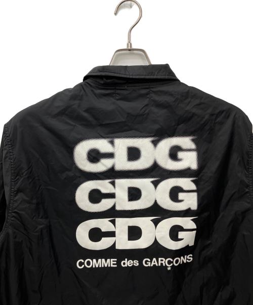 COMME des GARCONS（コムデギャルソン）COMME des GARCONS (コムデギャルソン) バックロゴコーチジャケット ブラック サイズ:Lの古着・服飾アイテム
