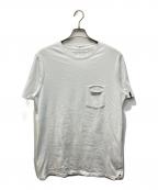 TRUE RELIGIONトゥルー レリジョン）の古着「ポケットTシャツ」｜ホワイト