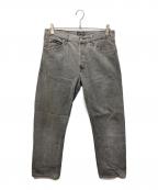 ARMANI JEANSアルマーニジーンズ）の古着「デニムパンツ」｜ブラック