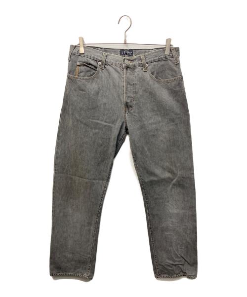 ARMANI JEANS（アルマーニジーンズ）ARMANI JEANS (アルマーニジーンズ) デニムパンツ ブラック サイズ:34の古着・服飾アイテム