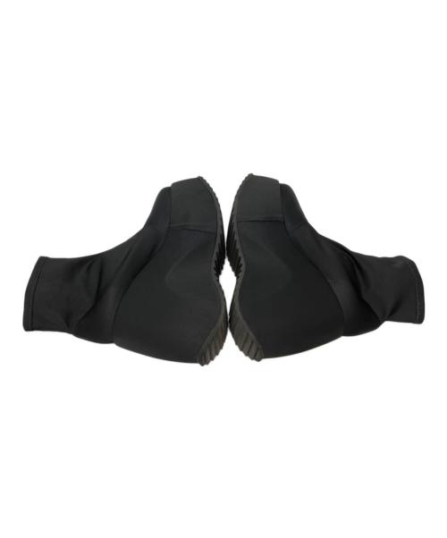 YELLO（イエロ）YELLO (イエロ) TOKYO BLACK PLATFORM SHORT BOOTS / プラットフォームショートブーツ ブラック サイズ:Mの古着・服飾アイテム