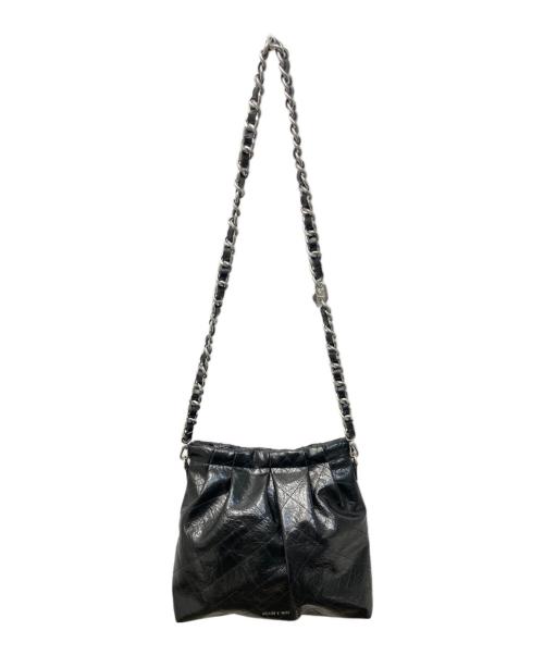 CHARLES & KEITH（チャールズアンドキース）CHARLES & KEITH (チャールズアンドキース) Dup キルトチェーン2wayショルダーバッグ ブラックの古着・服飾アイテム