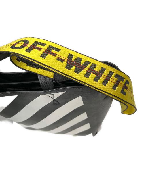 OFFWHITE（オフホワイト）OFFWHITE (オフホワイト) DIAG TOTE / 2wayトートバッグ ホワイト×ブラックの古着・服飾アイテム