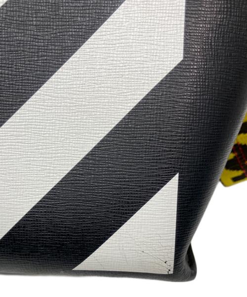 OFFWHITE（オフホワイト）OFFWHITE (オフホワイト) DIAG TOTE / 2wayトートバッグ ホワイト×ブラックの古着・服飾アイテム
