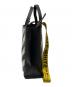 OFFWHITE (オフホワイト) DIAG TOTE / 2wayトートバッグ ホワイト×ブラック：20000円