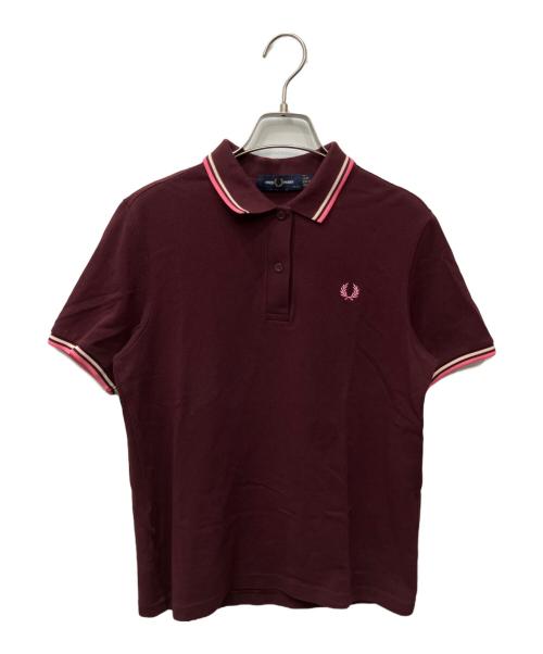 FRED PERRY（フレッドペリー）FRED PERRY (フレッドペリー) ポロシャツ ブラウン サイズ:36の古着・服飾アイテム