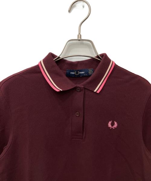 FRED PERRY（フレッドペリー）FRED PERRY (フレッドペリー) ポロシャツ ブラウン サイズ:36の古着・服飾アイテム