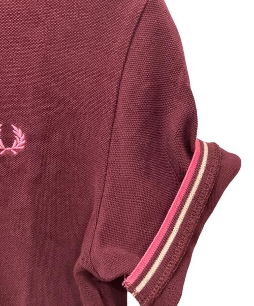 FRED PERRY（フレッドペリー）FRED PERRY (フレッドペリー) ポロシャツ ブラウン サイズ:36の古着・服飾アイテム