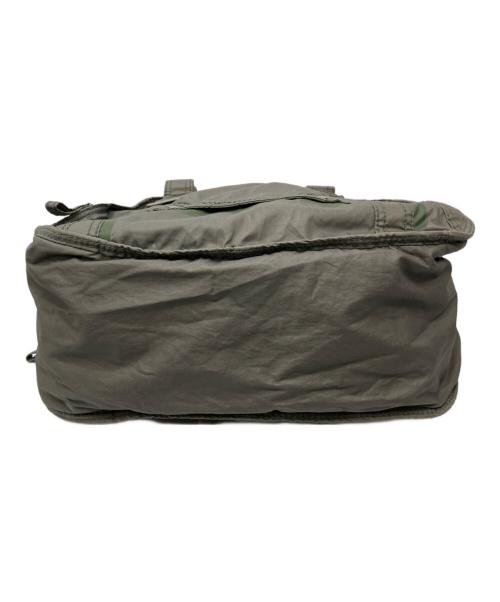 DIESEL（ディーゼル）DIESEL (ディーゼル) メタルロゴトートバッグ オリーブの古着・服飾アイテム