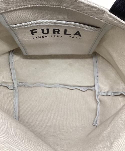 FURLA（フルラ）FURLA (フルラ) PEANUTS (ピーナッツ) トートバッグ アイボリーの古着・服飾アイテム