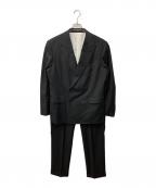 BARNEYS NEWYORK×VITALE BARBERIS CANONICOバーニーズ・ニューヨーク×ヴィターレ バルベリス カノニコ）の古着「SUPER110’Sセットアップスーツ」｜ブラック