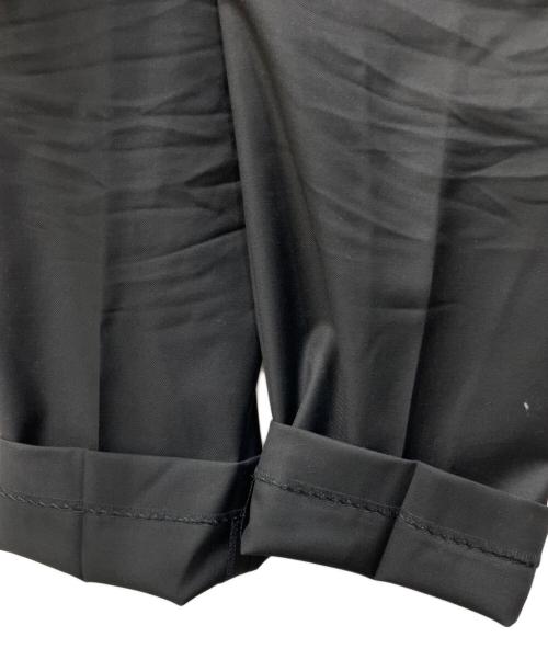 BARNEYS NEWYORK（バーニーズ・ニューヨーク）BARNEYS NEWYORK (バーニーズ・ニューヨーク) VITALE BARBERIS CANONICO (ヴィターレ バルベリス カノニコ) SUPER110’Sセットアップスーツ ブラック サイズ:48の古着・服飾アイテム