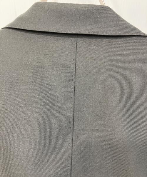 BARNEYS NEWYORK（バーニーズ・ニューヨーク）BARNEYS NEWYORK (バーニーズ・ニューヨーク) VITALE BARBERIS CANONICO (ヴィターレ バルベリス カノニコ) SUPER110’Sセットアップスーツ ブラック サイズ:48の古着・服飾アイテム