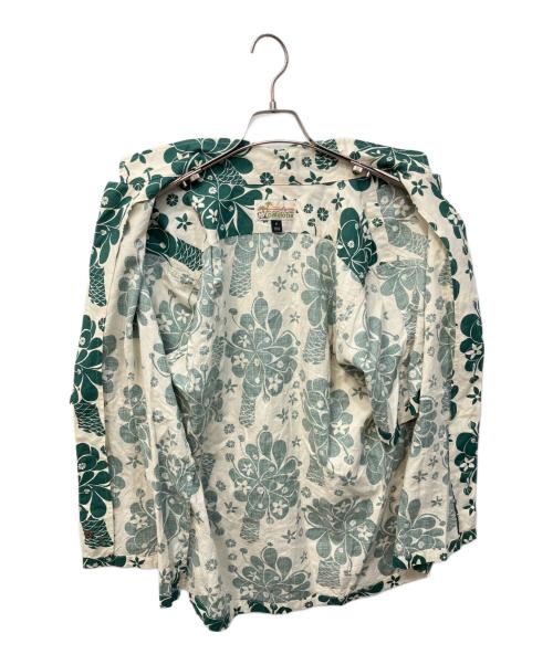 Patagonia（パタゴニア）Patagonia (パタゴニア) Pataloha / アロハシャツ グリーン×アイボリー サイズ:Mの古着・服飾アイテム