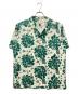 Patagonia（パタゴニア）の古着「Pataloha / アロハシャツ」｜グリーン×アイボリー