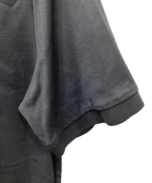PRADA（プラダ）PRADA (プラダ) ピケポロシャツ ブラック サイズ:Mの古着・服飾アイテム