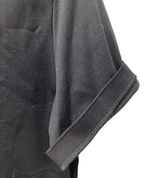 PRADA（プラダ）PRADA (プラダ) ピケポロシャツ ブラック サイズ:Mの古着・服飾アイテム