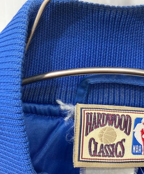 HARDWOOD CLASSICS（ハードウッドクラシック）HARDWOOD CLASSICS (ハードウッドクラシック) 90's NBA Sixers スタジャン ブルー サイズ:表記無しの古着・服飾アイテム
