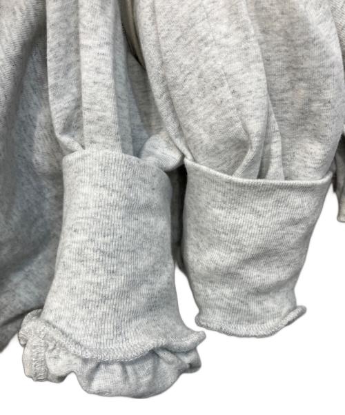 Champion（チャンピオン）Champion (チャンピオン) Freada (フリーダ) ギャザー×フリル ジップショートボレロ グレー サイズ:FREEの古着・服飾アイテム