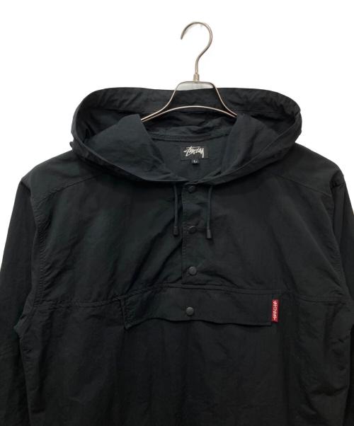 stussy（ステューシー）stussy (ステューシー) 80’s アノラックパーカー ブラック サイズ:Lの古着・服飾アイテム