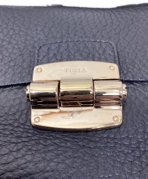 FURLA（フルラ）FURLA (フルラ) クラブミニショルダーバッグ ブラックの古着・服飾アイテム