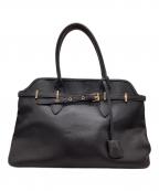 SLOBE IENAスローブ イエナ）の古着「BELT TOTE BAG （ベルトトートバッグ）」｜ブラック