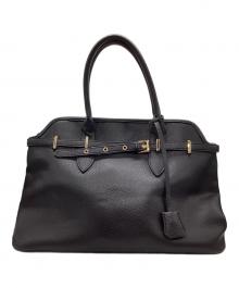 SLOBE IENA（スローブ イエナ）の古着「BELT TOTE BAG （ベルトトートバッグ）」｜ブラック