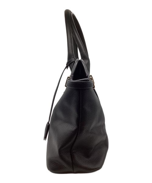 SLOBE IENA（スローブ イエナ）SLOBE IENA (スローブ イエナ) BELT TOTE BAG （ベルトトートバッグ） ブラックの古着・服飾アイテム