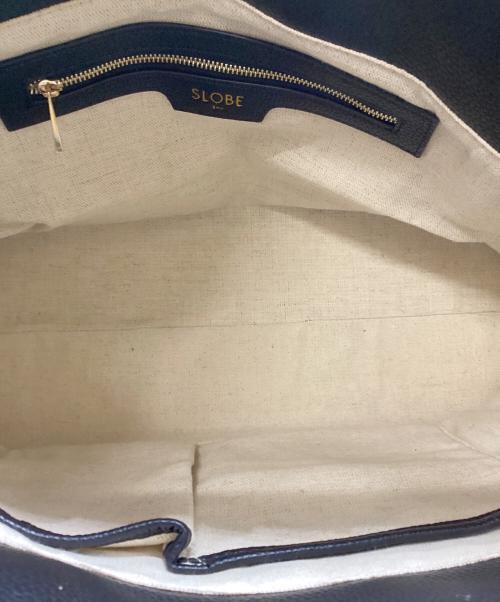SLOBE IENA（スローブ イエナ）SLOBE IENA (スローブ イエナ) BELT TOTE BAG （ベルトトートバッグ） ブラックの古着・服飾アイテム