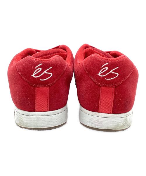 ES（エス）ES (エス) ACCEL OG スニーカー レッド サイズ:28cmの古着・服飾アイテム