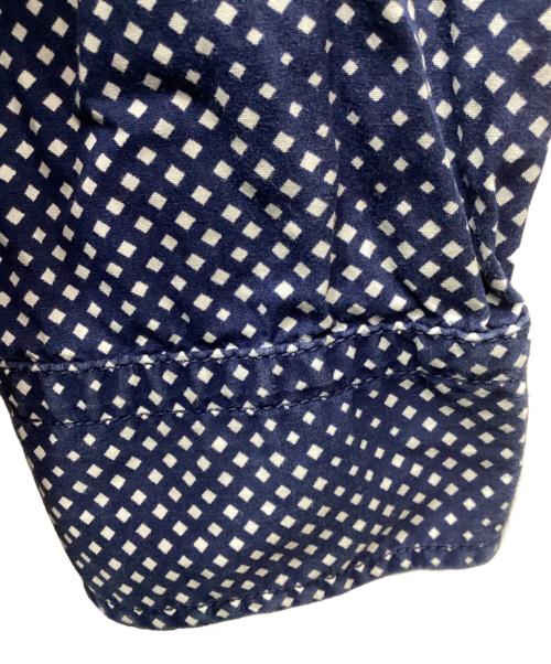 BOSS HUGO BOSS（ボス ヒューゴボス）BOSS HUGO BOSS (ボス ヒューゴボス) ダイヤドットシャツ ブルー サイズ:Sの古着・服飾アイテム
