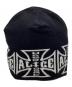ALICE HOLLYWOOD (アリス ハリウッド) JACQUARD CHOPPER BEANIE （ジャガードチョッパービーニー） ホワイト×ブラック：9000円