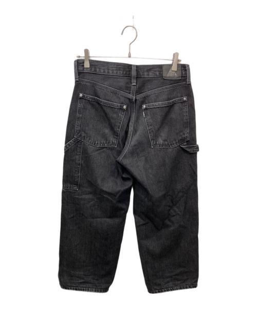 LEVI'S（リーバイス）LEVI'S (リーバイス) SILVER TAB BAGGY CARPENTER JEANS（シルバータブバギーカーペンタージーンズ） ブラック サイズ:W28×L30の古着・服飾アイテム
