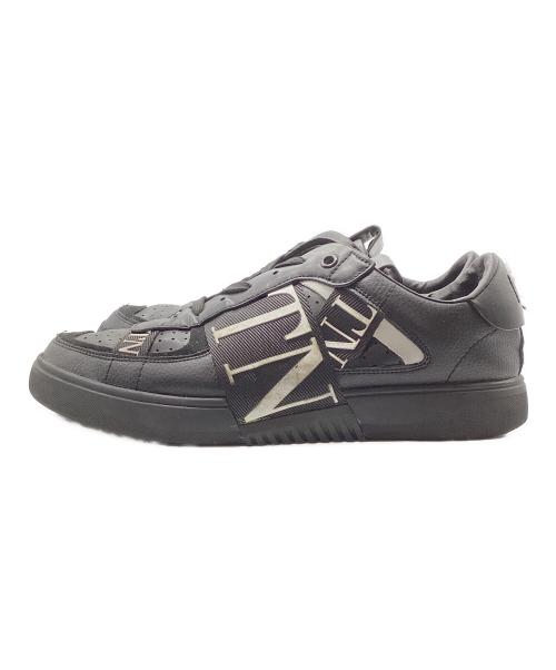VALENTINO（ヴァレンティノ）VALENTINO (ヴァレンティノ) ローカットスニーカー ブラック サイズ:採寸参照の古着・服飾アイテム