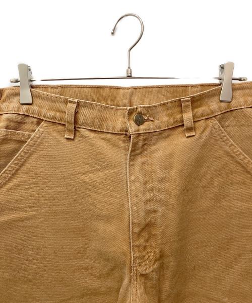 CarHartt（カーハート）CarHartt (カーハート) washed duck work dungaree pants(ウォッシュドダックワークダンガリーパンツ) ブラウン サイズ:Ｗ32×L30の古着・服飾アイテム