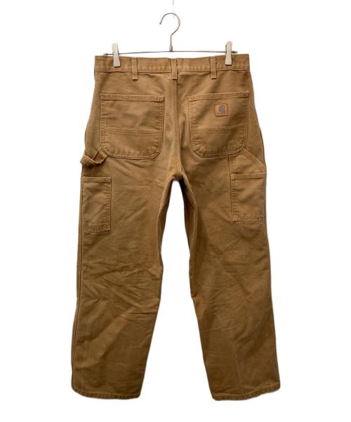 CarHartt（カーハート）CarHartt (カーハート) washed duck work dungaree pants(ウォッシュドダックワークダンガリーパンツ) ブラウン サイズ:Ｗ32×L30の古着・服飾アイテム