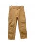 CarHartt（カーハート）の古着「washed duck work dungaree pants(ウォッシュドダックワークダンガリーパンツ)」｜ブラウン