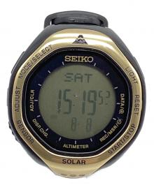 SEIKO（セイコー）の古着「リストウォッチ」｜ブラックゴールド