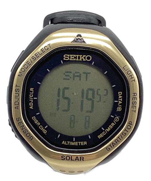 SEIKO（セイコー）SEIKO (セイコー) リストウォッチ ブラックゴールドの古着・服飾アイテム