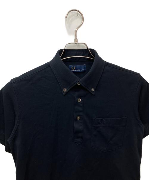 FRED PERRY（フレッドペリー）FRED PERRY (フレッドペリー) BDポロシャツ ネイビー サイズ:Sの古着・服飾アイテム